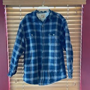 Red Head medium flannel coat